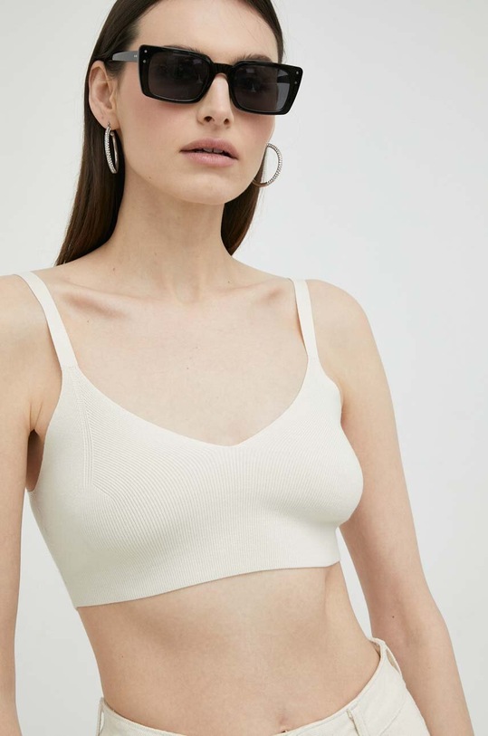 Top Drykorn bez uzorka bež 88504.420013.1903