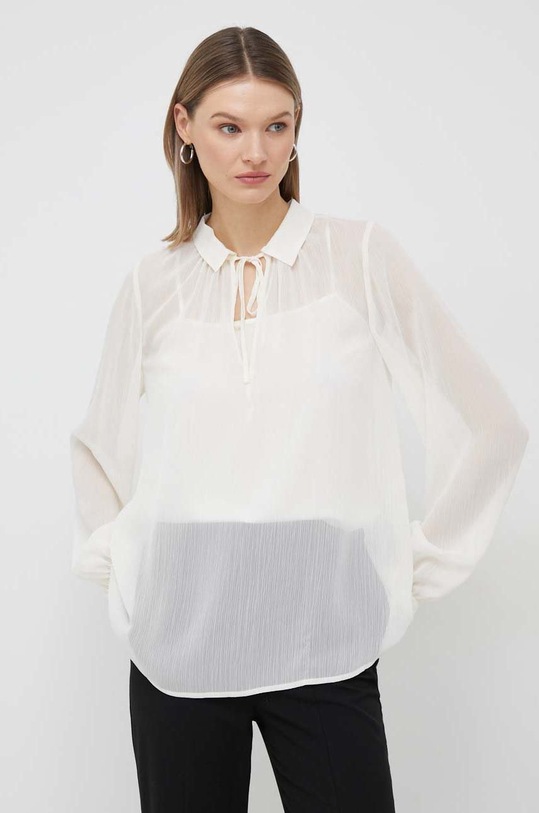 Joop! camicetta tessuto elasticizzato beige 30035287