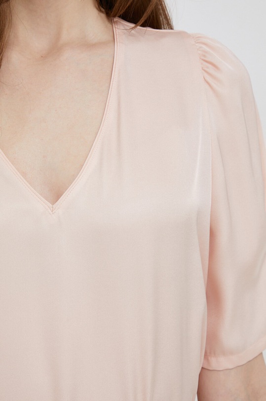 Dkny bluzka P31ATQ34 pomarańczowy