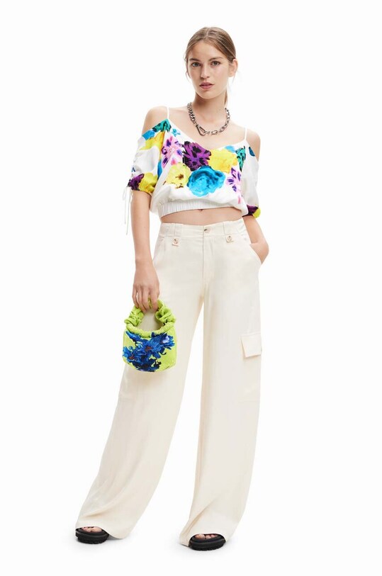 Desigual bluzka biały 23SWBW18