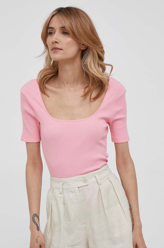 Tričko United Colors of Benetton růžová 33WHD103Z.2Y4