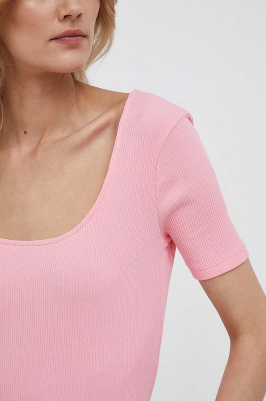 Tričko United Colors of Benetton 33WHD103Z.2Y4 růžová