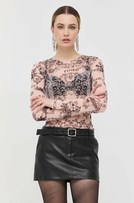 Pinko longsleeve pozostałe różowy 101009.A0NW