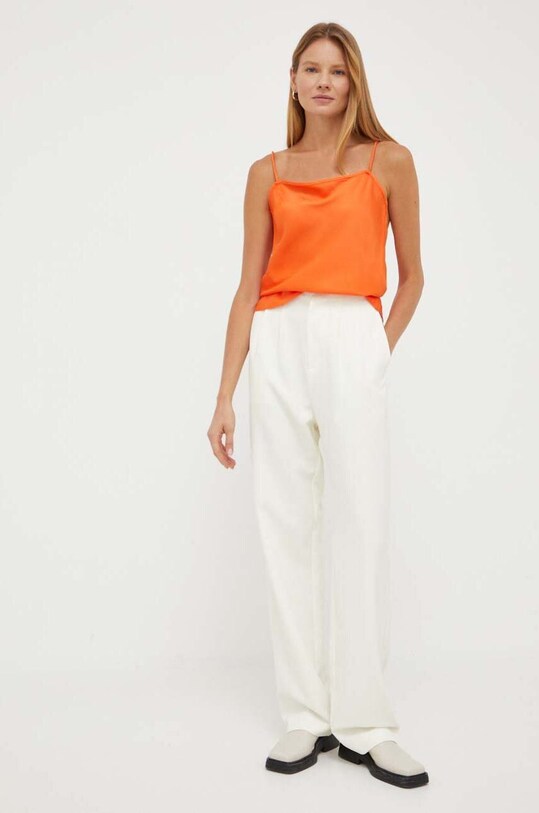 Herskind bluza 4714928 portocaliu SS23