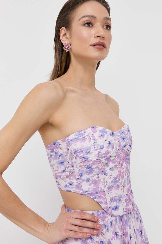 Bardot corset flori violet 58547TB.LILAC.FLRL