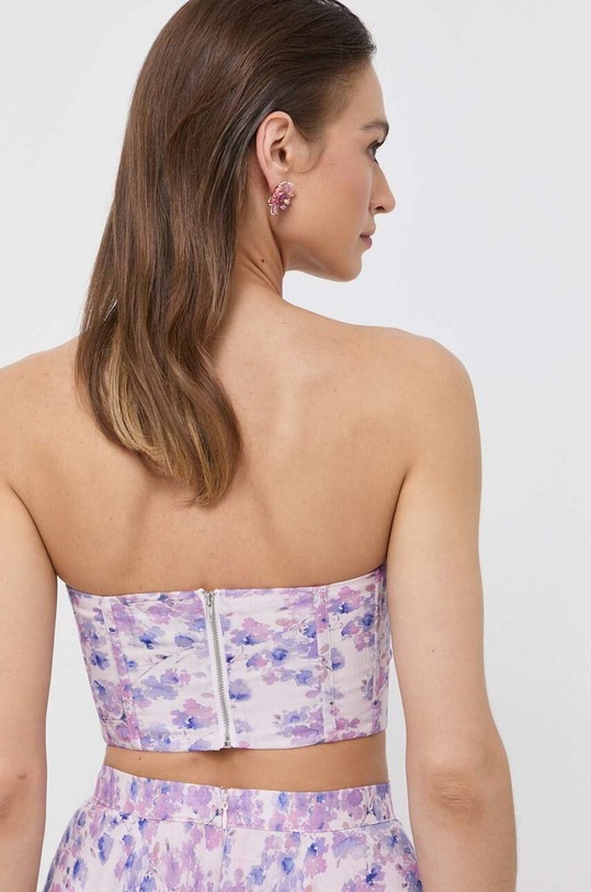 Odzież Bardot gorset 58547TB.LILAC.FLRL fioletowy