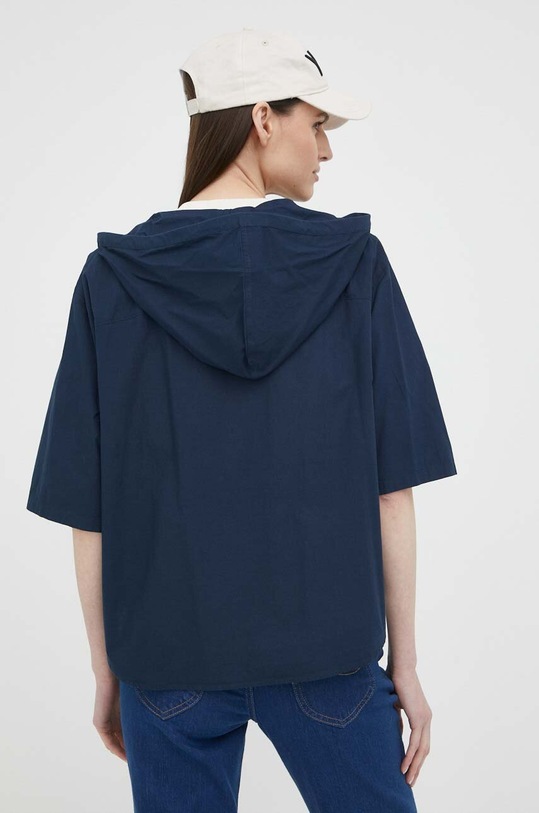 Odzież Marc O'Polo koszula bawełniana DENIM 343110541087 granatowy