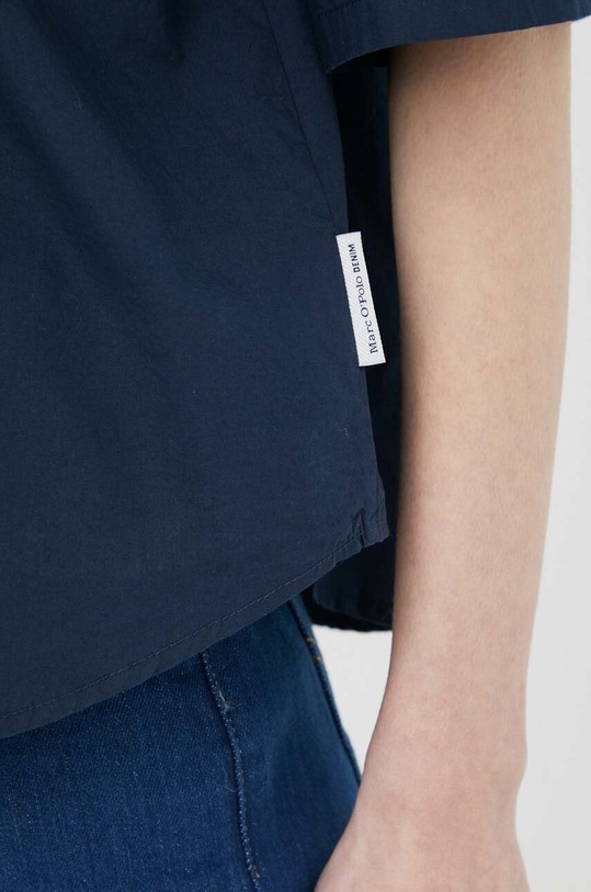 Marc O'Polo koszula bawełniana DENIM 343110541087 granatowy