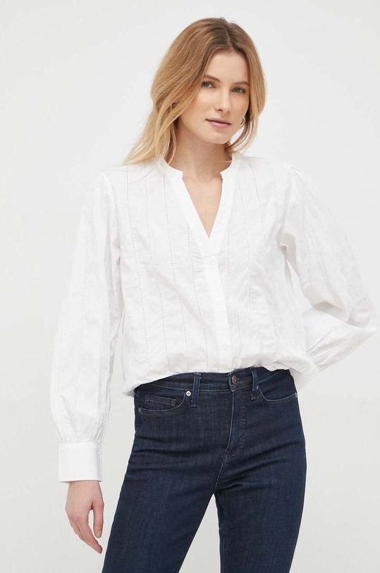 Tommy Hilfiger koszula bawełniana biały WW0WW38007.PPYX