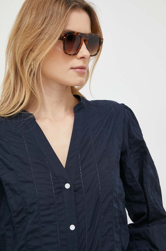 Tommy Hilfiger koszula bawełniana granatowy WW0WW38007.PPYX