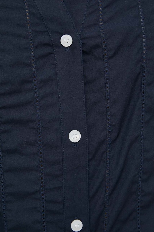 Tommy Hilfiger koszula bawełniana WW0WW38007.PPYX granatowy