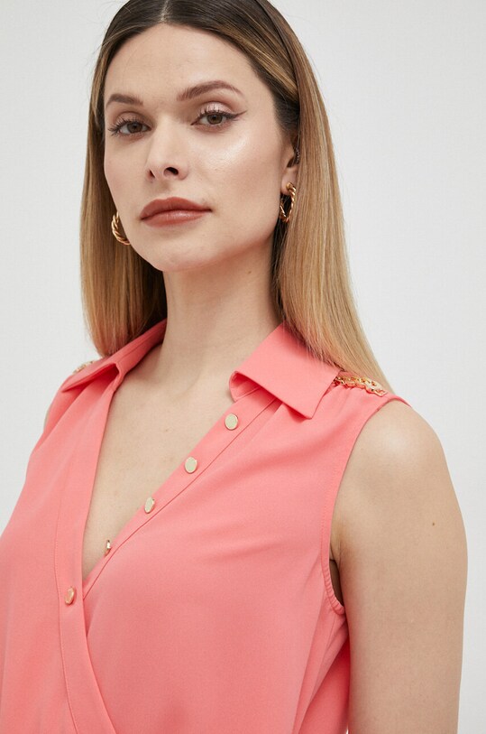 Odzież Marciano Guess bluzka 3GGH21.8592Z pomarańczowy