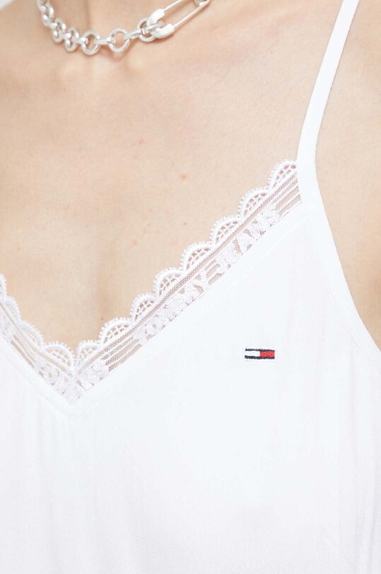 Топ Tommy Jeans DW0DW15198.PPYX белый