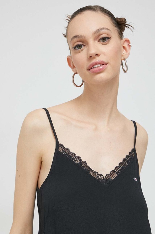 Топ Tommy Jeans чорний DW0DW15198.PPYX