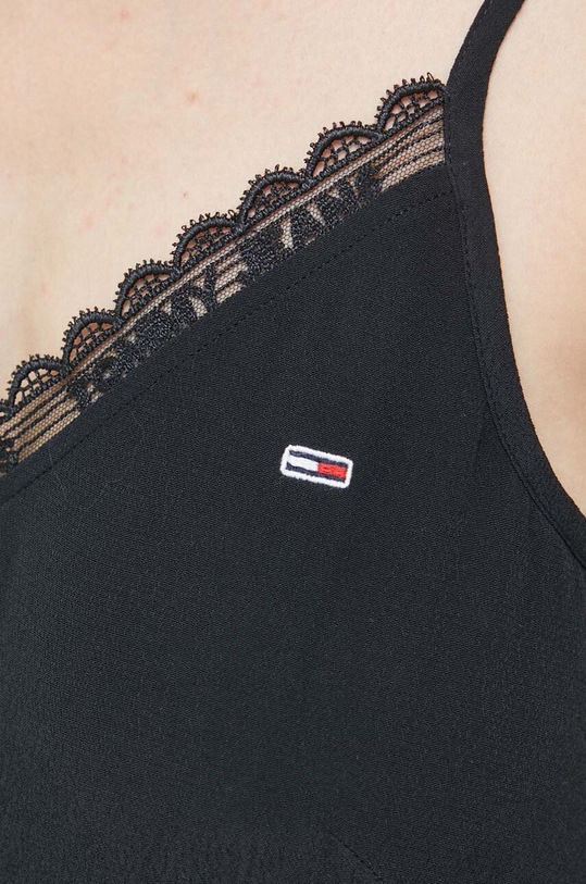 Топ Tommy Jeans DW0DW15198.PPYX чорний
