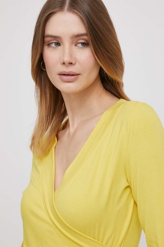 Odzież Lauren Ralph Lauren bluzka 200831571 żółty