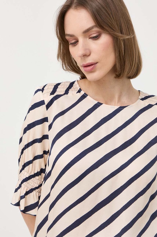 MAX&Co. bluzka krótki beżowy 71111723