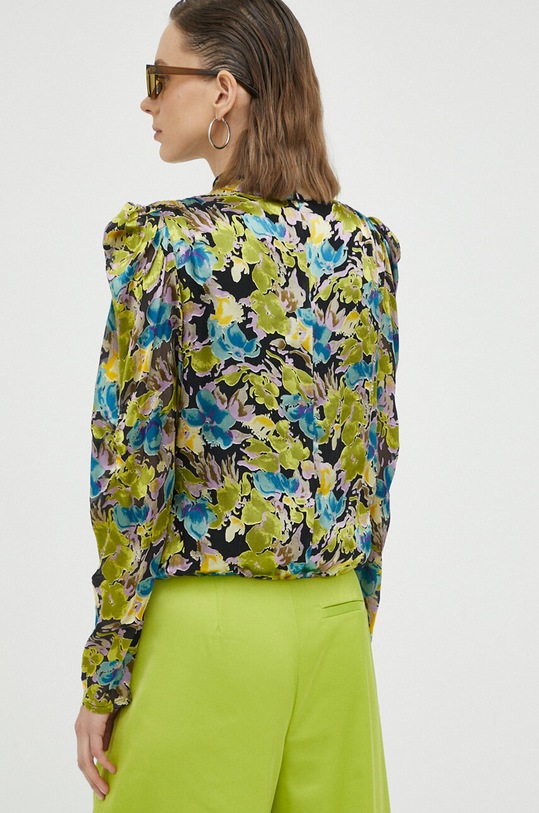 Îmbrăcăminte Gestuz bluza din amestec de matase 10906989 multicolor