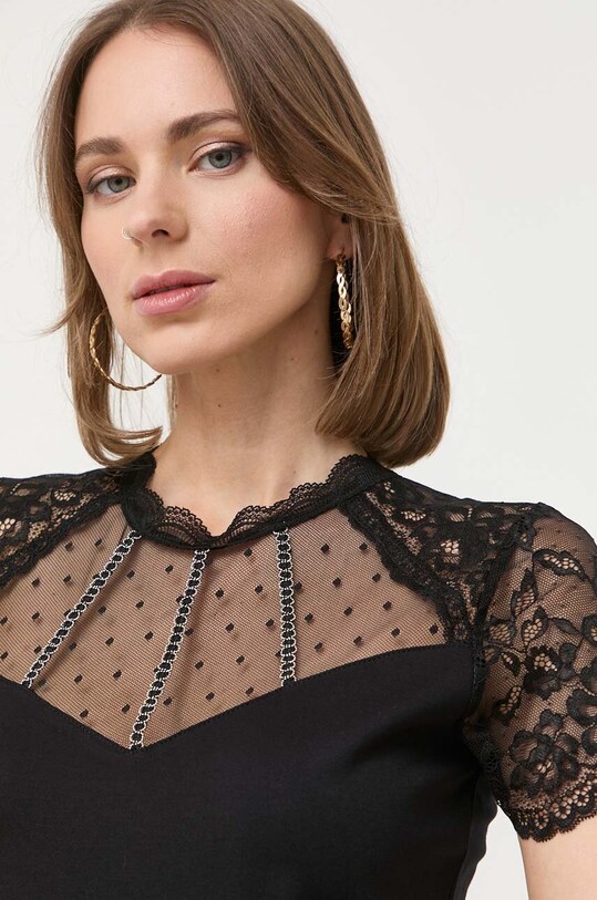 Morgan bluza negru DCHAIN.NOIR