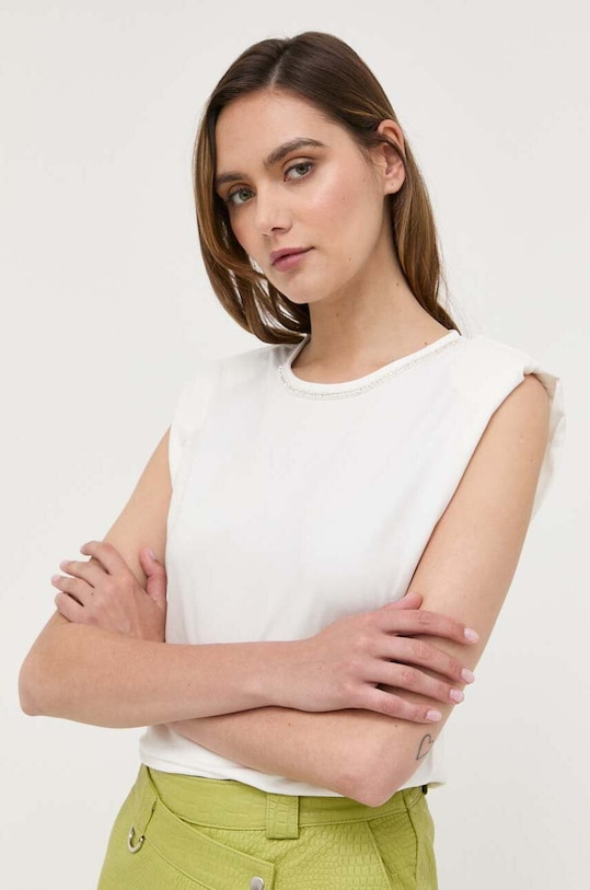 Morgan t-shirt regular biały DSTAR.OFF.WHITE