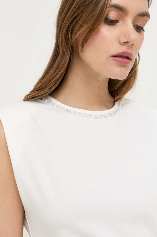 Morgan t-shirt DSTAR.OFF.WHITE biały