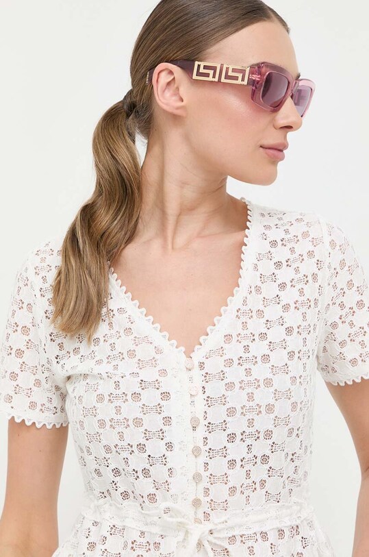 Majica Morgan bela DATE.OFF.WHITE