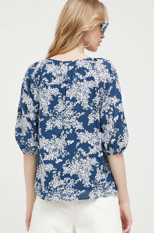 Ρούχα Βαμβακερή μπλούζα Abercrombie & Fitch KI140.3040.214 μπλε