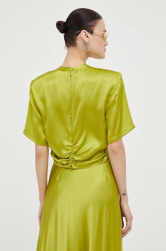 Îmbrăcăminte Gestuz bluza de matase 10908055 verde