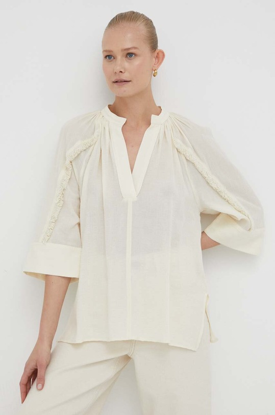 Μπλουζάκι Day Birger et Mikkelsen casual μπεζ DAY65242556