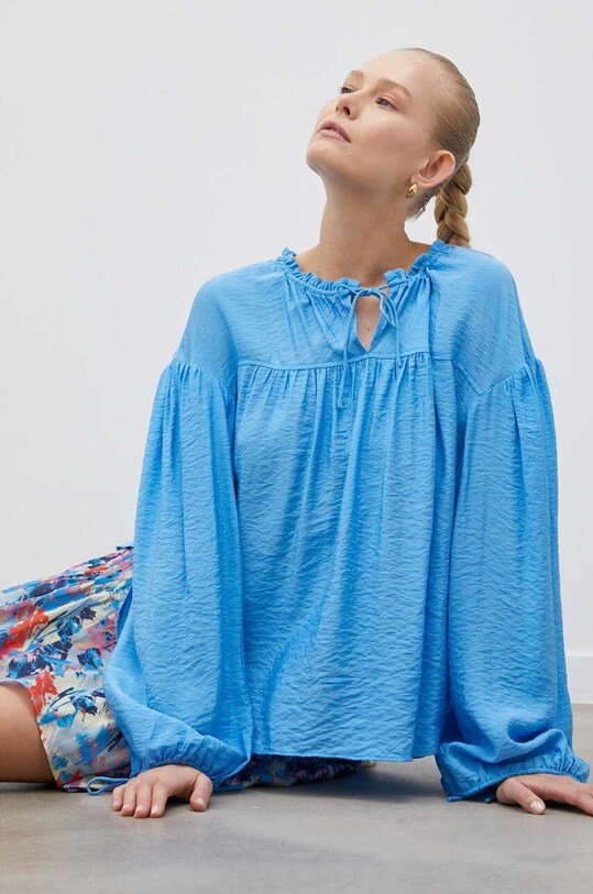 2NDDAY bluza legat albastru 2232135201