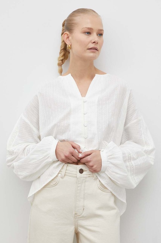 2NDDAY koszula bawełniana bawełna biały 2232135255