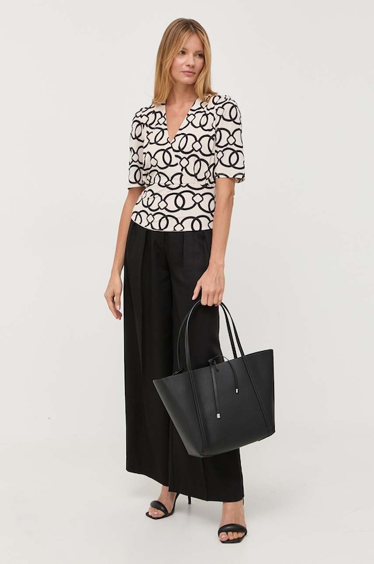 Morgan bluzka DUCEPI.MULTICO beżowy SS23