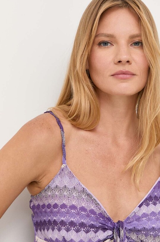 Блузка Morgan фиолетовой BLOOM.VIOLET