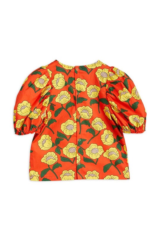 Fete Mini Rodini bluza de bumbac pentru copii 2322011326 portocaliu
