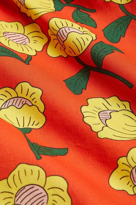 Detská bavlnená blúzka Mini Rodini oranžová 2322011326