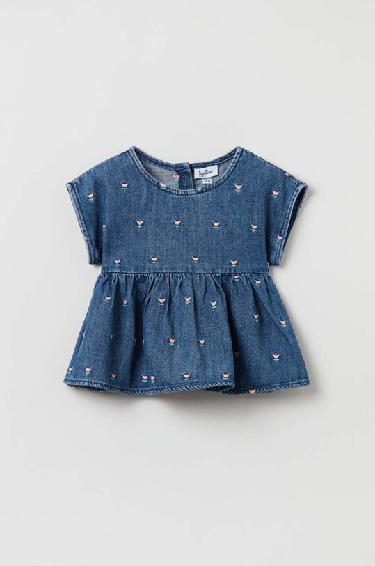 Bluza za bebe OVS print plava 1713241.Girl.9.36months