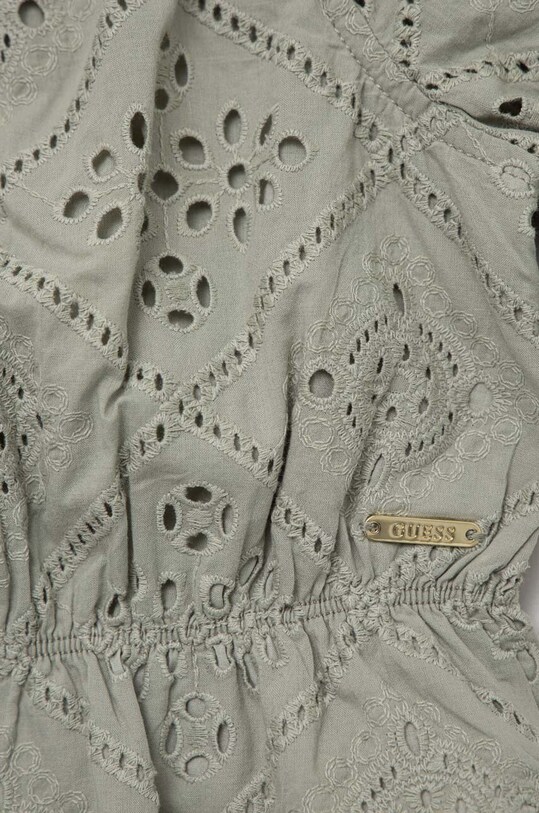 Дівчинка Дитяча бавовняна блузка Guess J3GH02.WFGJ0.PPYX зелений