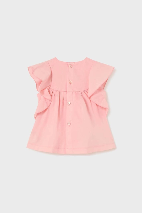 Pamučna bluza za bebe Mayoral 1192.4C.BABY roza SS23