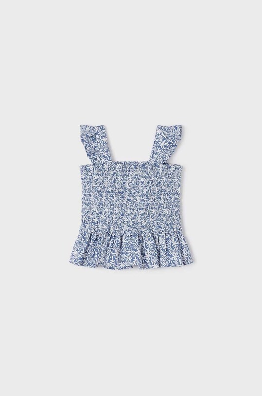Otroška bombažna bluza Mayoral mornarsko modra 3141.6F.MINI