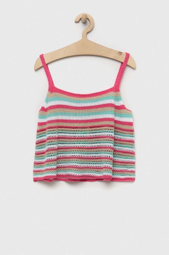 Παιδική μπλούζα United Colors of Benetton με μοτίβο ροζ 1236QH003.G.SEASONAL