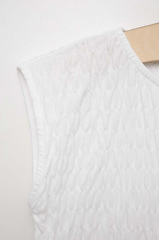 Lány United Colors of Benetton felső 33C0CH00X.G.SEASONAL fehér