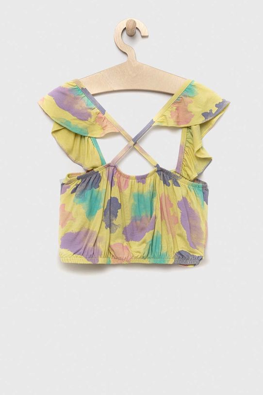 Dječja bluza United Colors of Benetton 3HYHCH010.G.SEASONAL zelena SS23