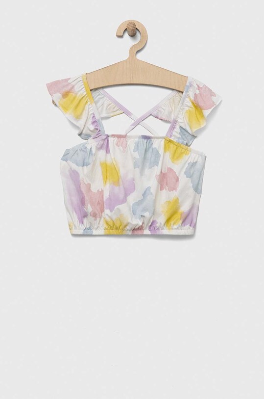 Дитяча блузка United Colors of Benetton короткий барвистий 3HYHCH010.G.SEASONAL