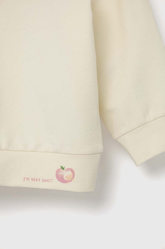 Dziewczynka United Colors of Benetton bluza niemowlęca 3MDUA102E.W.SEASONAL beżowy
