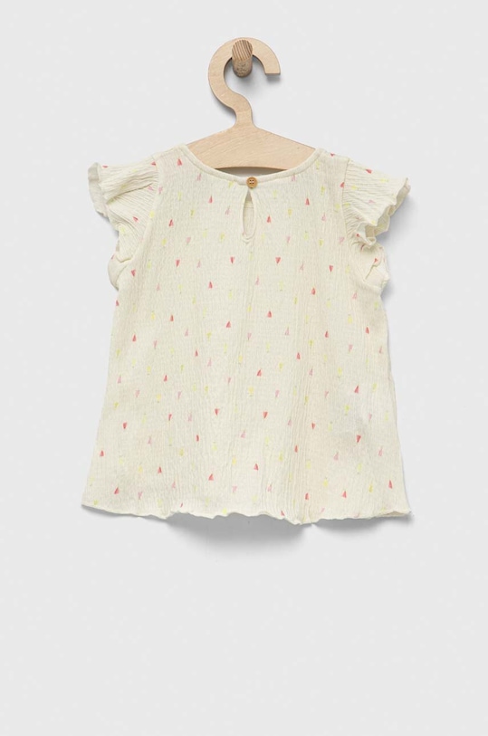 United Colors of Benetton bluza copii 3QMFA102J.W.SEASONAL bej SS23