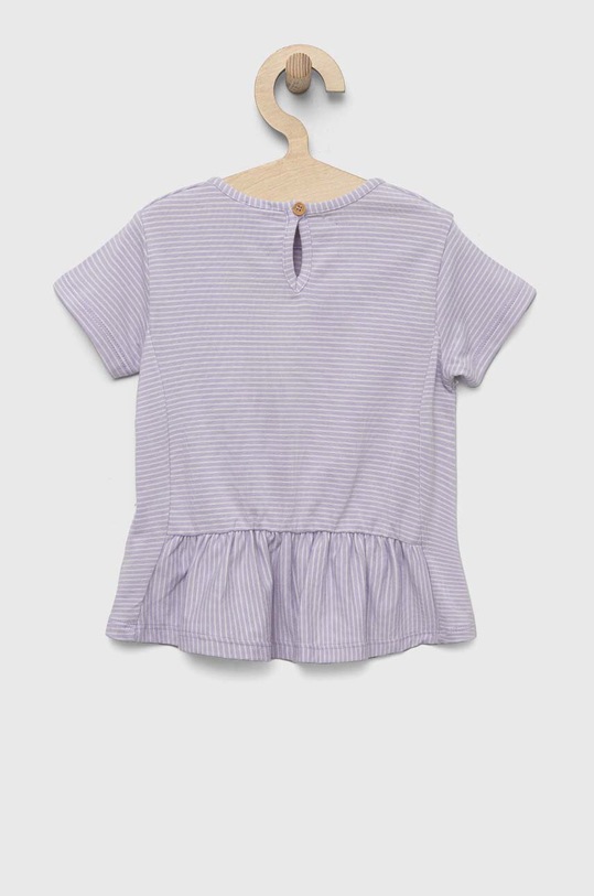 Μπλουζάκι μωρού United Colors of Benetton 3QZGA1025.W.SEASONAL μωβ SS23