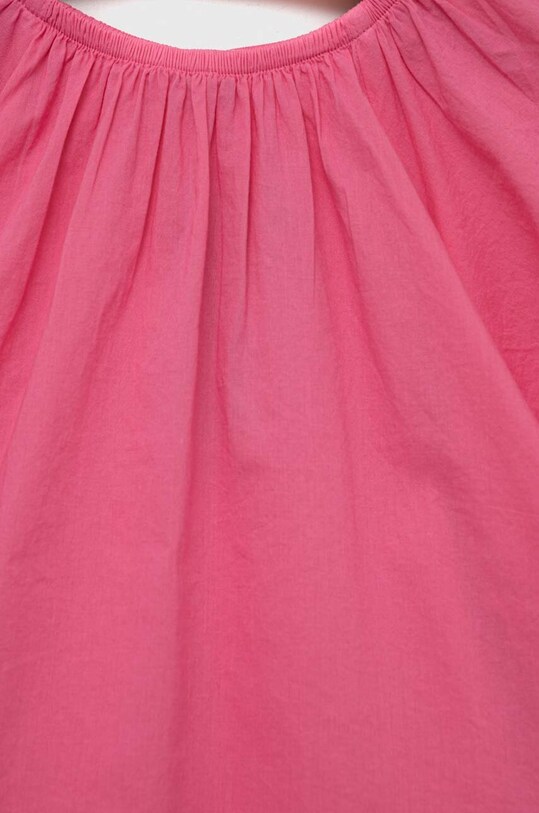 Девочка Детская хлопковая блузка United Colors of Benetton 5JO1CQ01K.G.SEASONAL розовый