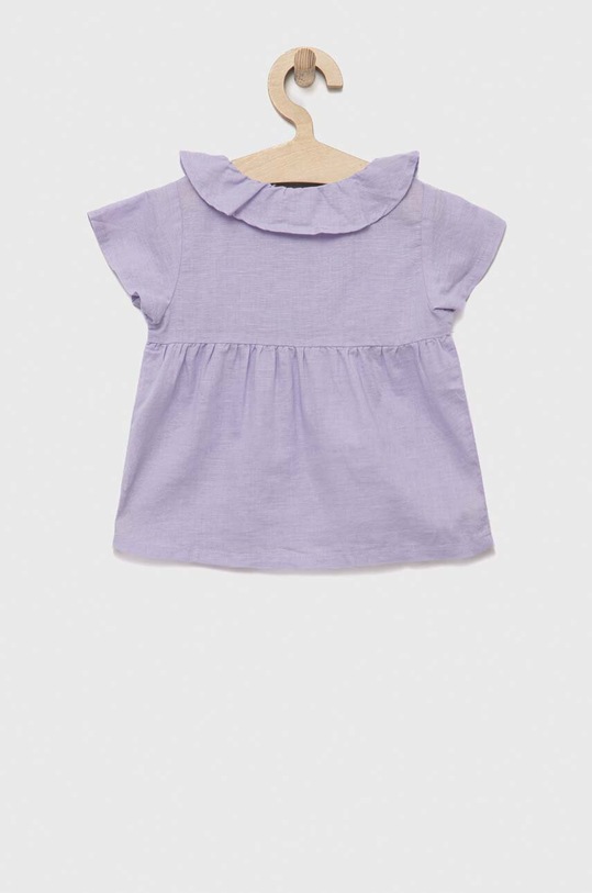 United Colors of Benetton bluza de in pentru copii 5OK4GQ00Y.P.SEASONAL violet SS23