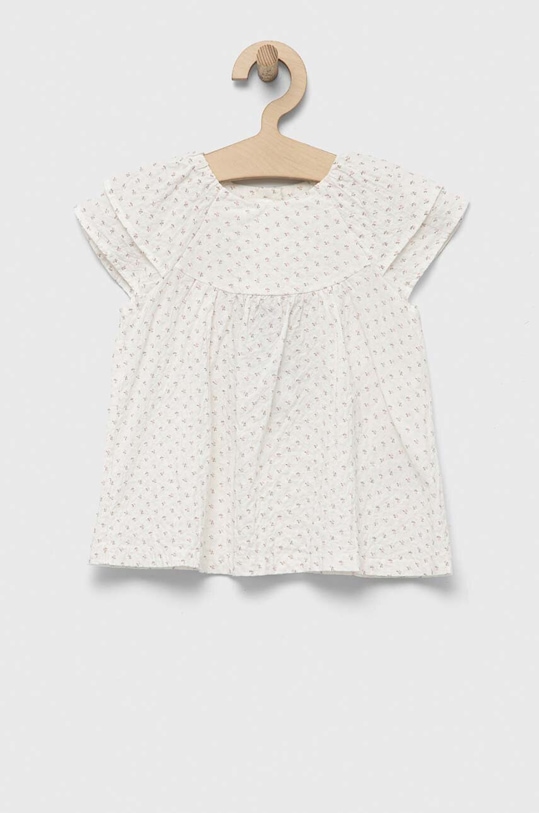 Детская блузка United Colors of Benetton узор белый 5PWMAQ00C.W.SEASONAL
