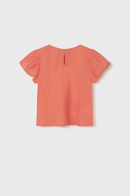 Mayoral bluza de bumbac pentru copii 6193.8D.JUNIOR portocaliu